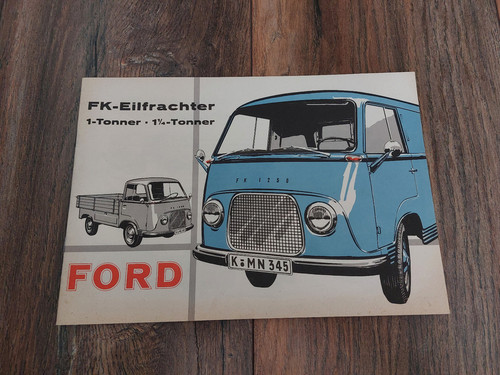 Original prospekt ford - prospekt, fk