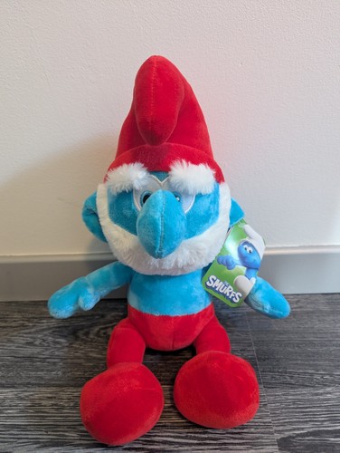 Papa schlumpf stofftier aus - papa,