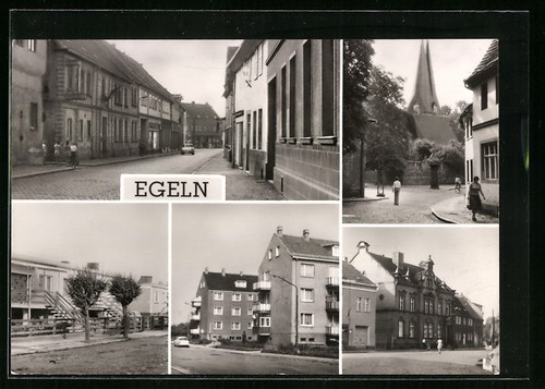 Ansichtskarte egeln fünf - ansichtskarte,
