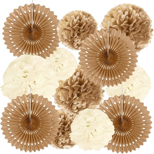 Stück braun beige party - braun,