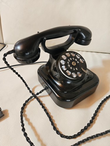 Antikes telefon mit - antikes,