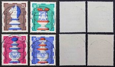 Bund 1972 MiNr. 742-745 mit Ersttagsstempel 344 Eschwege vom 05.10.1972