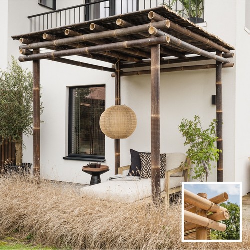 Pergola bambus holz garten - pergola,