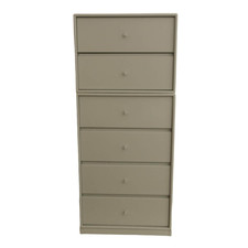 Montana Schubkommode Archive Lack Nordic Grau