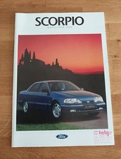 Ford Scorpio CLX - GLX - Ghia - PROSPEKT (März 1992)