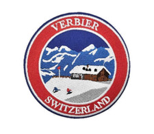 Verbier Schweiz Aufnäher