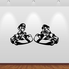 Wandtattoo super mario kart - super,