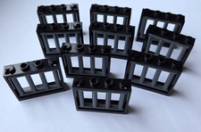 LEGO Fenster mit grauem Gitter