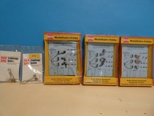 Busch H0 Konvolut  Freileitungs-System, guter Zustand in OVP,  -siehe Text&Fotos