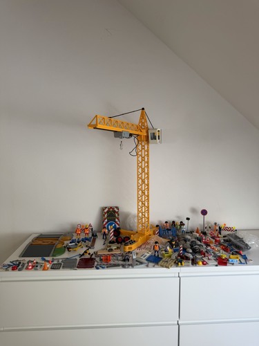 Großer playmobil baustellen - großer,
