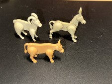 Steckfiguren Stecktiere Komplettsatz Tiere auf dem Bauernhof 1985