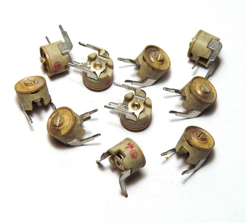 10x trimm kondensator - 10x, trimm-kondensator