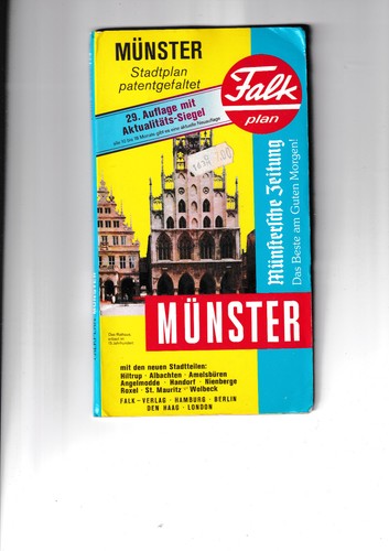 Falk stadtplan muenster - falk,