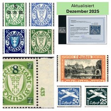 Danzig Briefmarken Postfrisch