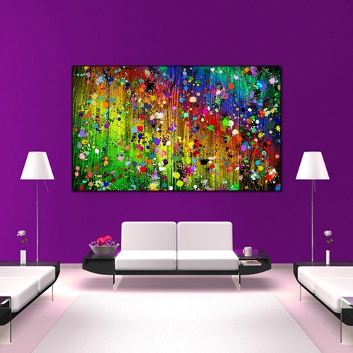 Leinwand bild xxl - leinwand, popart