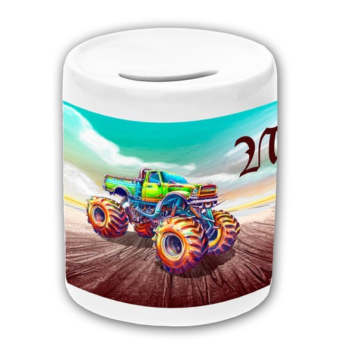 Spardose kinder monstertruck - spardose,