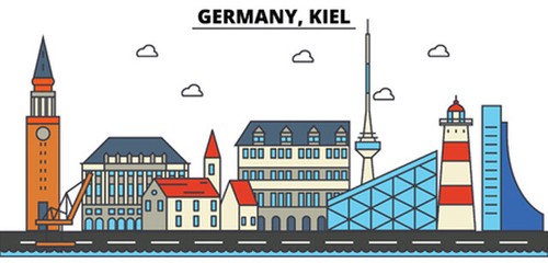 Wandbild deutschland kiel - wandbild:, deutschland,
