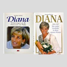 2x Diana Lady Di Buch Konvolut Sammlung Andrew Morton Biographie Deutsch Royals