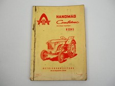 Hanomag Combitrac R324S Betriebsanleitung Schmierung Wartung 1960