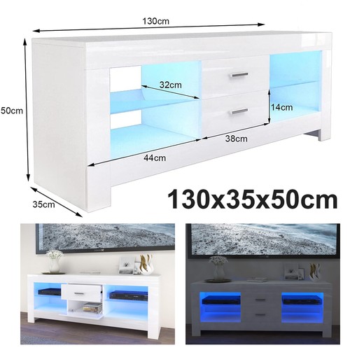 Schrank mit led licht - tv,