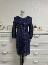 Derhy Pailetten Cocktailkleid