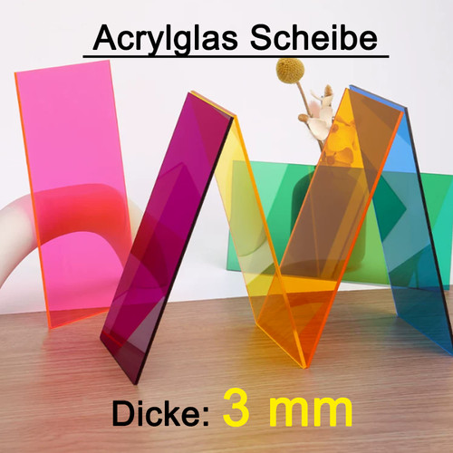 Farbige plexiglasplatte - farbige,
