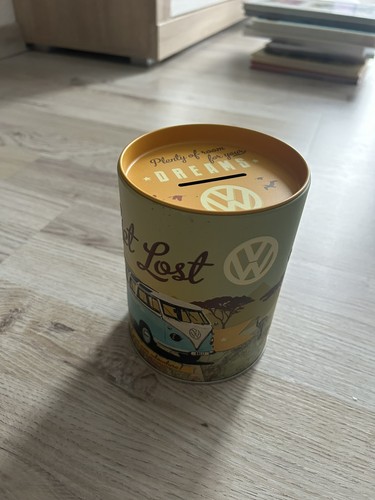 Bulli spardose gelb - vw,