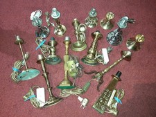 Nachttischlampen , Bronze