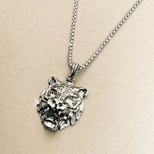 Halskette Tiger Anhänger