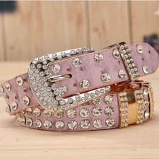 Damen Kunst Feder Gürtel