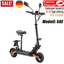 E-Scooter mit Sitz