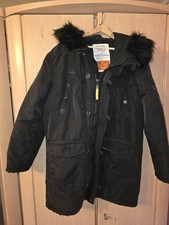 Kuhjo Parka mit Kunstpelz