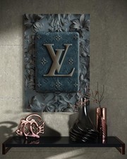 Brand Leinwand Bild Dekoration