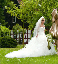 Hochzeitskleid Gr.36 mit