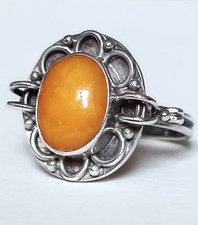 Ring Silber Bernstein