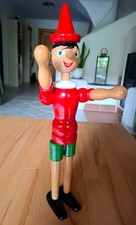 Pinocchio, Holzfigur, 40 cm