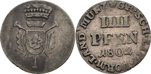 Schaumburg lippe pfennige - lippe, 4