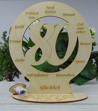 Geldgeschenk 80. Geburtstag