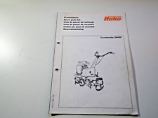 Ersatzteilliste Hako Combinette (3606) Motor Sachs Stamo 96 Hako Hausdruckerei