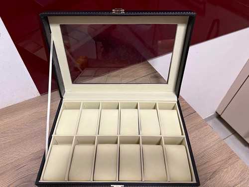 Uhrenbox aufbewahrungsbox mit - uhrenbox,