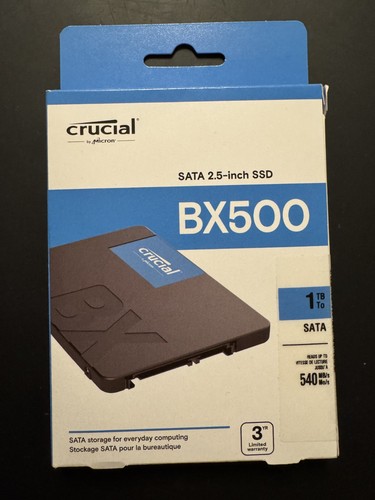 Crucial bx500 1000gb - crucial, 1tb