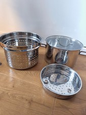 großer Crofton Edelstahltopf