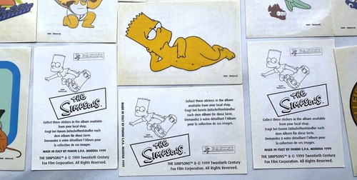 The simpsons panini - , (1999)