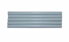 5 - 100 Klebesticks grau