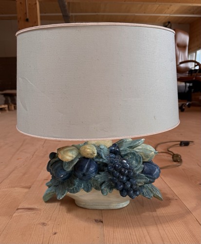 Vintage tischlampe keramik - tischlampe,