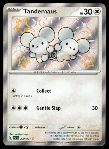 Pokemon karten tandemaus - pokemon,
