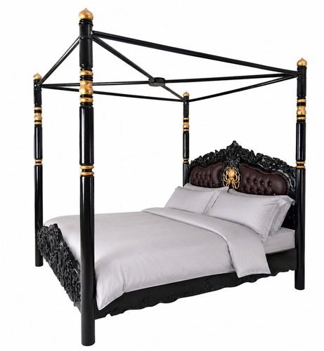 Steampunk himmelbett villa - steampunk,