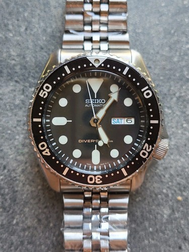 Seiko skx007 black dial - black, sub
