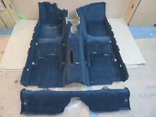 BMW E36 Compact schwarzer Innenraumteppich, 51.47-8146821, 51.47-8146817.