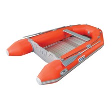 Arimar Rettungsboot 15PS Schlauchboot orange Aluminium Boden 4 PPL Seenotrettung